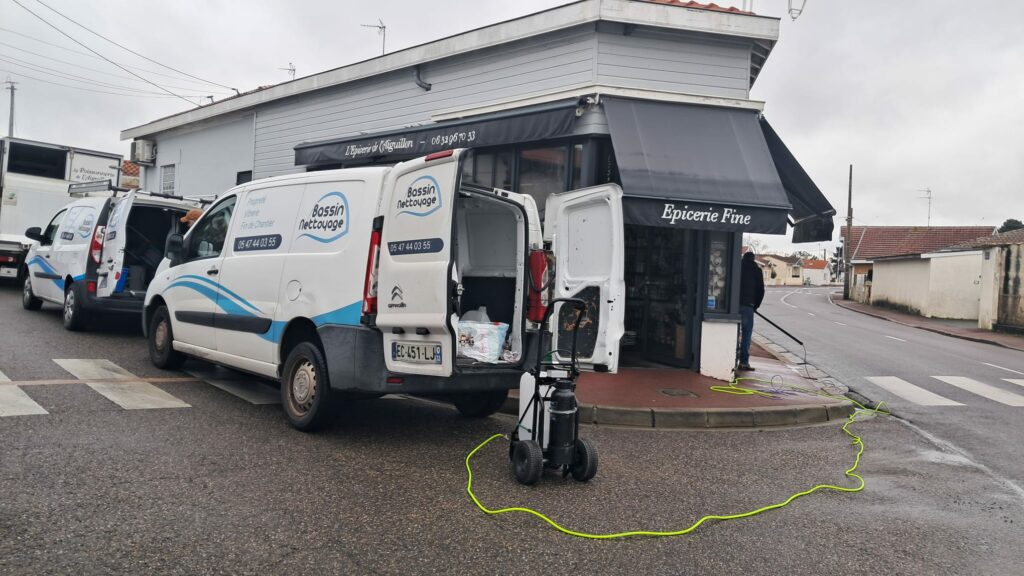 urgence nettoyage - port de l'aiguillon - bassin nettoyage